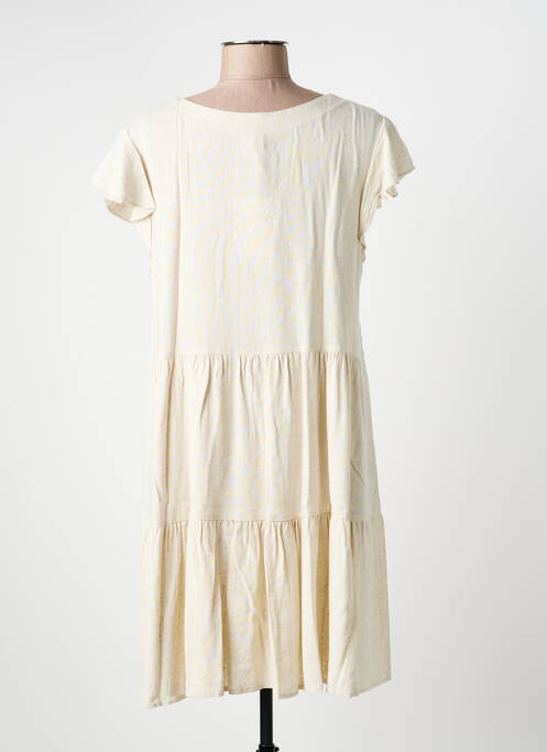 Rochie scurtă bej YSABEL MORA femeie