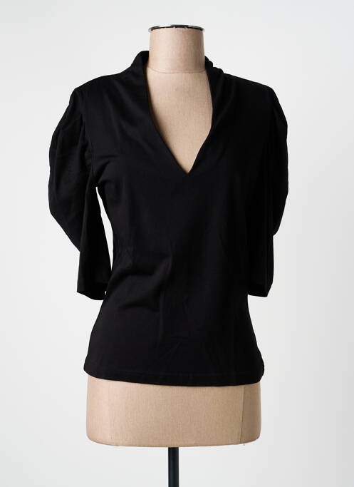 Top negru MORGAN femeie