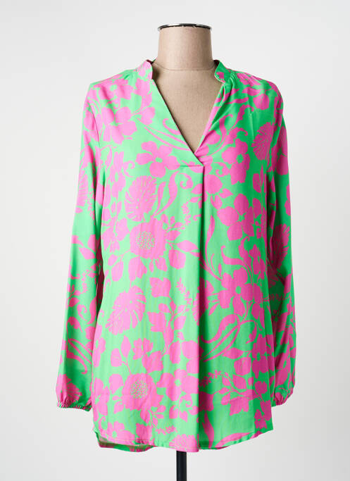 Tunică mâneci lungi verde JOY OF LIFE femeie