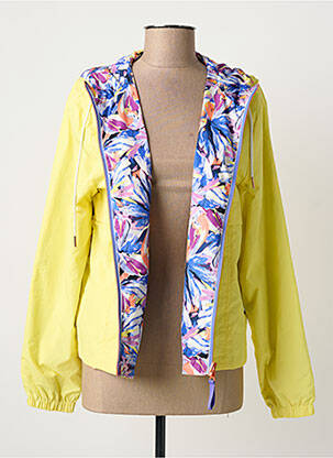 Jachetă vânt galben J&JOY femeie