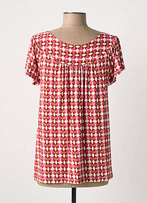 Tricou mâneci scurte mâneci scurte roz AGATHE & LOUISE femeie
