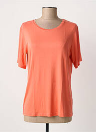 Tricou elasticitate mâneci scurte portocaliu JOY OF LIFE femme