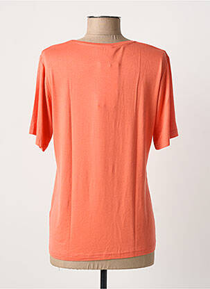 Tricou elasticitate mâneci scurte portocaliu JOY OF LIFE femeie