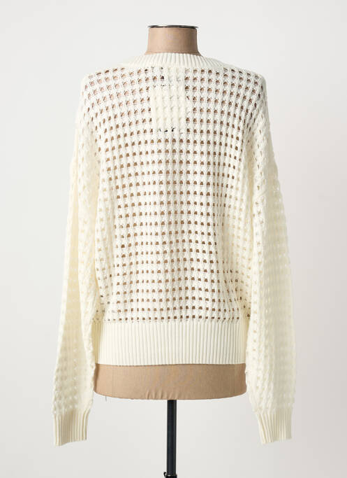 Pulover bej ICHI femeie