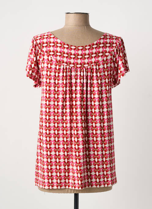 Tricou roz AGATHE & LOUISE femeie