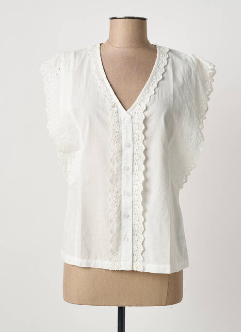 Cămașă bej ICHI femeie