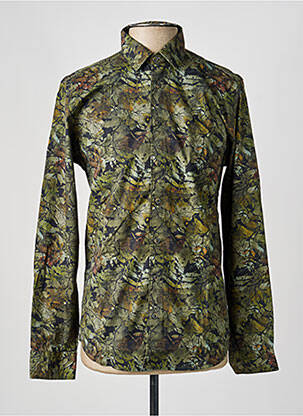 Cămașă cu mâneci lungi verde NO EXCESS bărbat