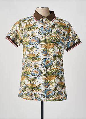 Polo alb J&JOY bărbat