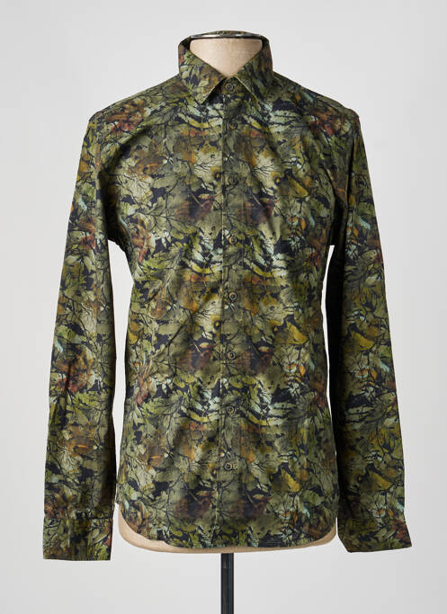 Cămașă cu mâneci lungi verde NO EXCESS bărbat