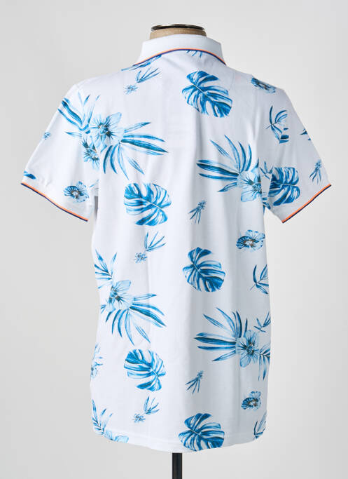 Polo alb J&JOY bărbat