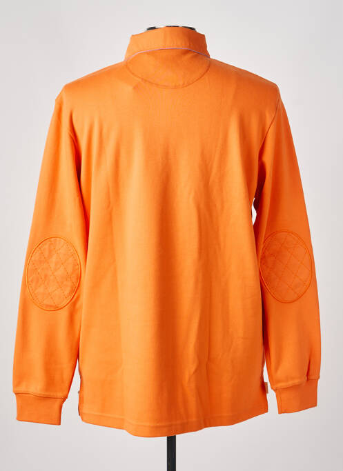 Polo portocaliu ETHNIC BLUE bărbat