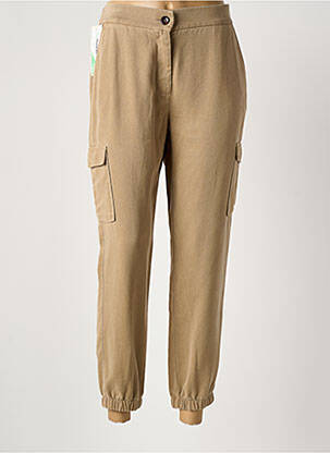 Pantalon cargo buzunare bej LCDN femeie