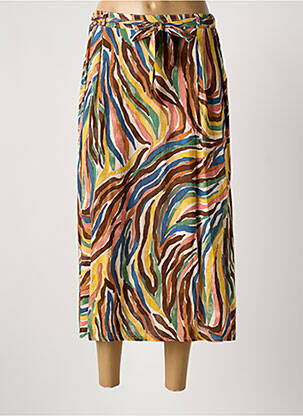 Fustă midi galben GRIFFON femeie