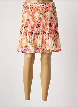 Fustă scurtă roz ICHI femeie