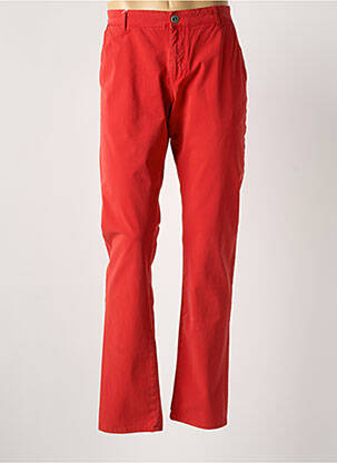 Pantalon chino buzunare roșu VIRTUE bărbat