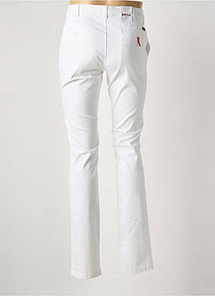 Pantalon chino buzunare alb EMYLE bărbat