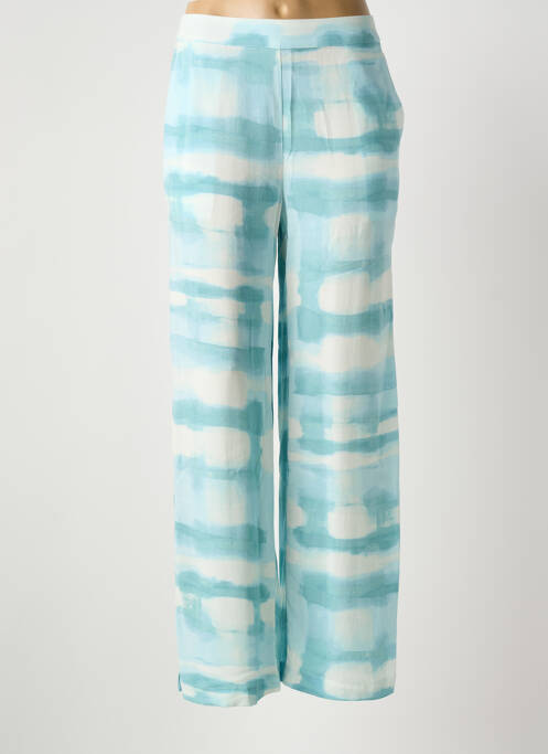 Pantalon drept albastru ICHI femeie