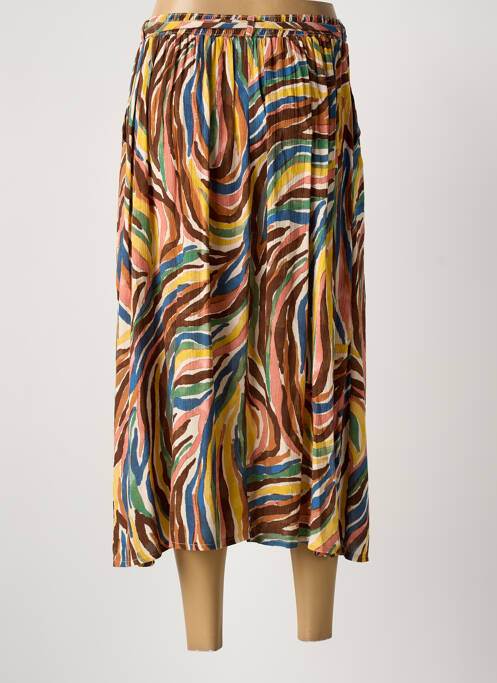 Fustă midi galben GRIFFON femeie