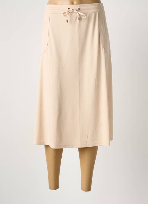 Fustă midi bej URBAN BABE femeie