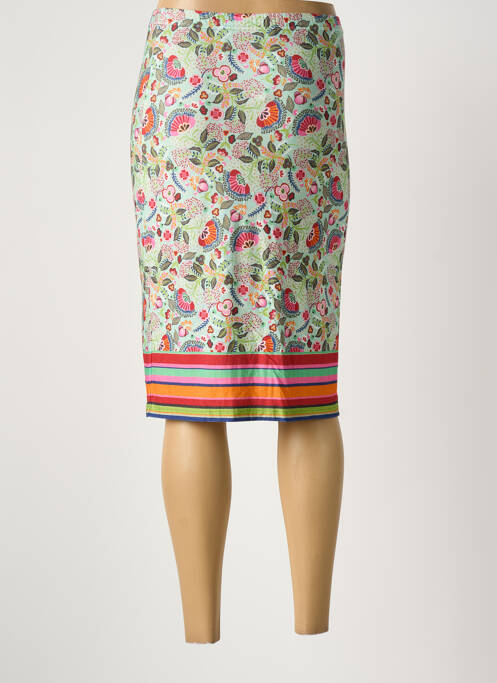 Fustă midi albastru SAINT CHARLES femeie