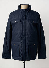 Parka mâneci lungi fără glugă albastru CAMBRIDGE homme