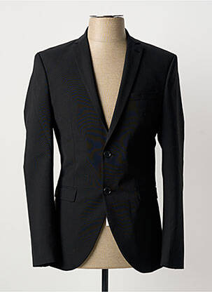 Sacou finisaj interior dublat negru SELECTED bărbat