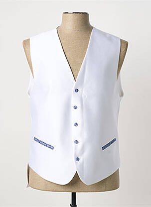 Vestă fără mâneci alb VIRTUOSE bărbat