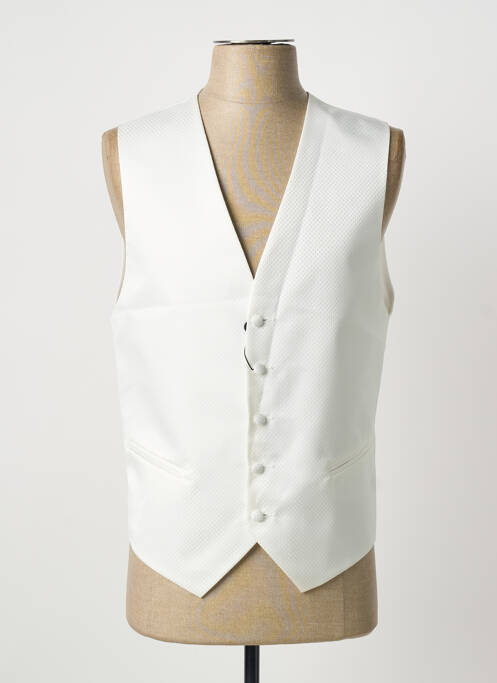 Vestă fără mâneci alb IZAC bărbat