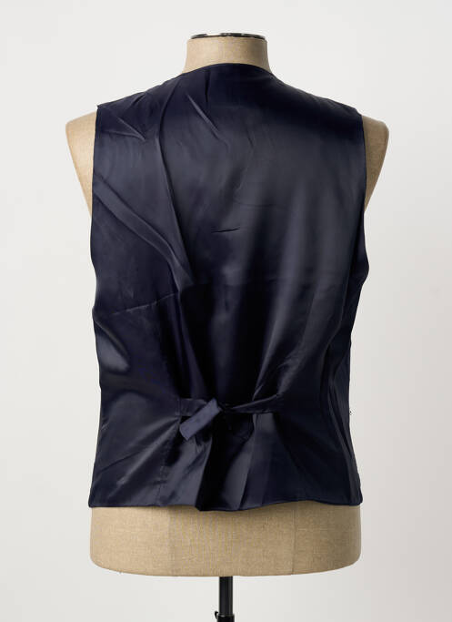 Vestă fără mâneci albastru LUIGI MORINI bărbat