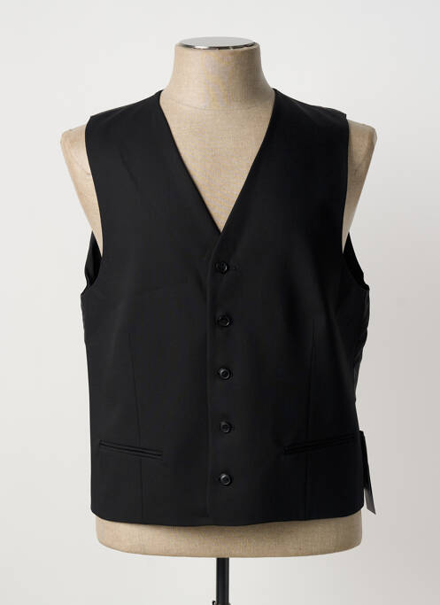 Vestă fără mâneci negru LUIGI MORINI bărbat