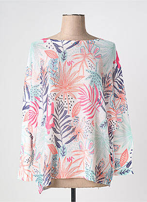 Pulover alb CHRISTINE LAURE femeie