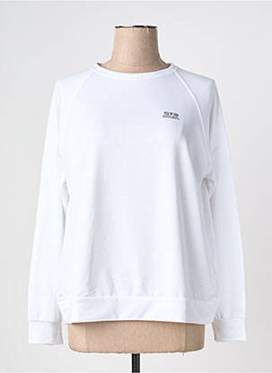 Tricou mâneci lungi mâneci lungi alb NATURAL STB femeie