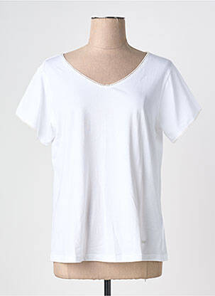 Tricou alb AGATHE & LOUISE femeie