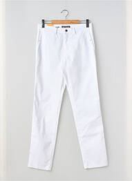 Pantalon chino elasticitate mărime normală alb LCDN homme