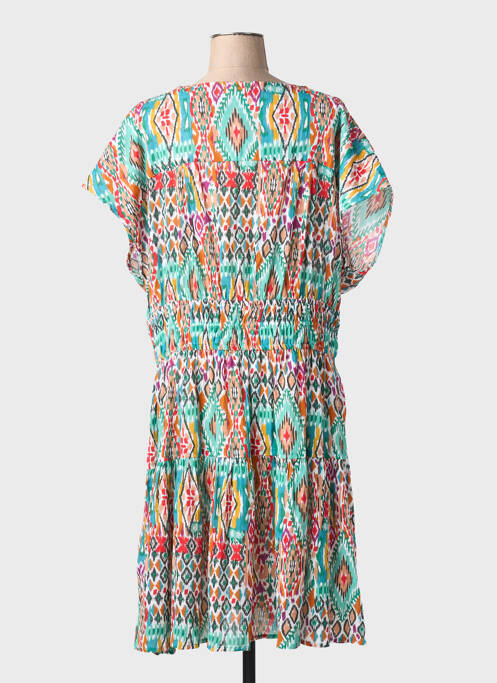 Rochie midi verde CHRISTINE LAURE femeie