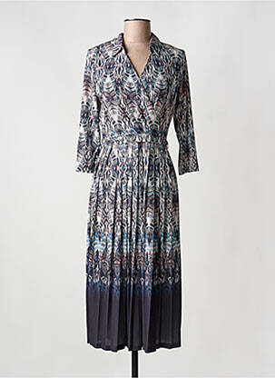 Rochie lungă mâneci lungi mâneci lungi gri GERRY WEBER femeie