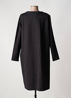 Rochie midi mâneci lungi mâneci lungi negru ELENA MIRO femeie