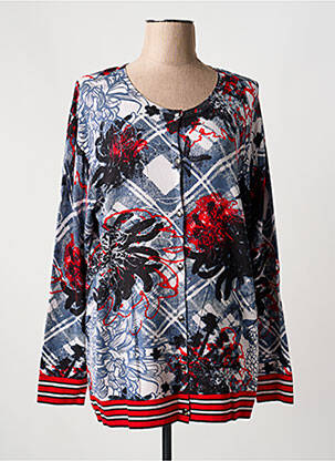 Vestă cu mâneci lungi roșu JOY OF LIFE femeie