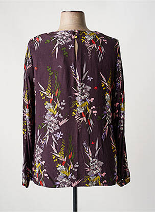 Bluză imprimeu floral mâneci lungi violet WHITE STUFF femeie