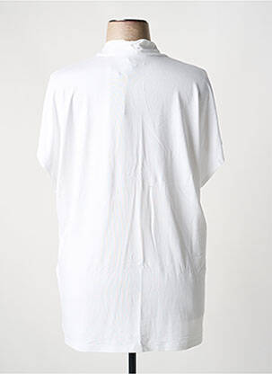 Tricou guler în v mâneci scurte alb JOSEPH RIBKOFF femeie