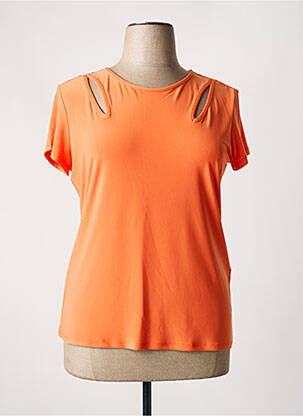 Tricou elasticitate mâneci scurte portocaliu JOSEPH RIBKOFF femeie