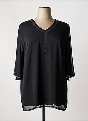 Tunică mâneci lungi negru GRIFFON femeie