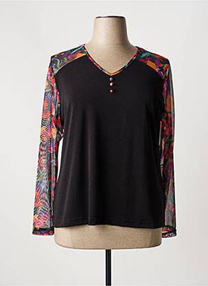 Top negru GRIFFON femeie