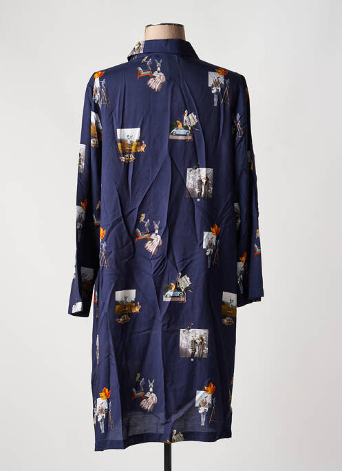 Rochie midi albastru NICE THINGS femeie