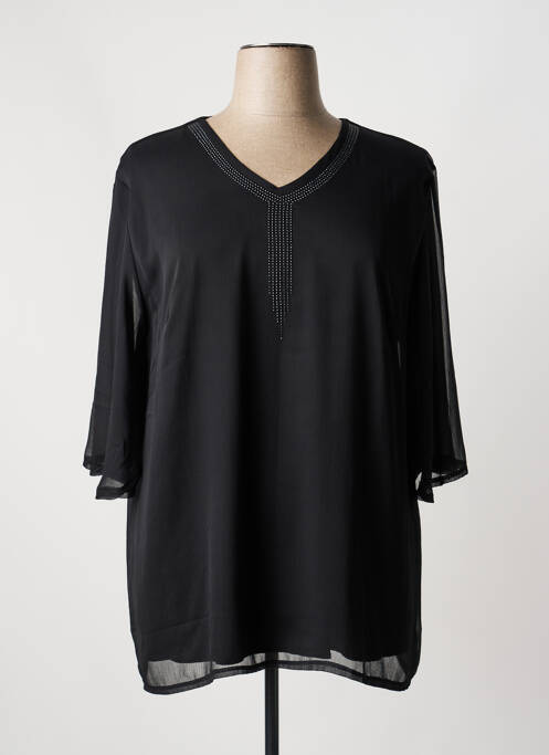 Tunică mâneci lungi negru GRIFFON femeie