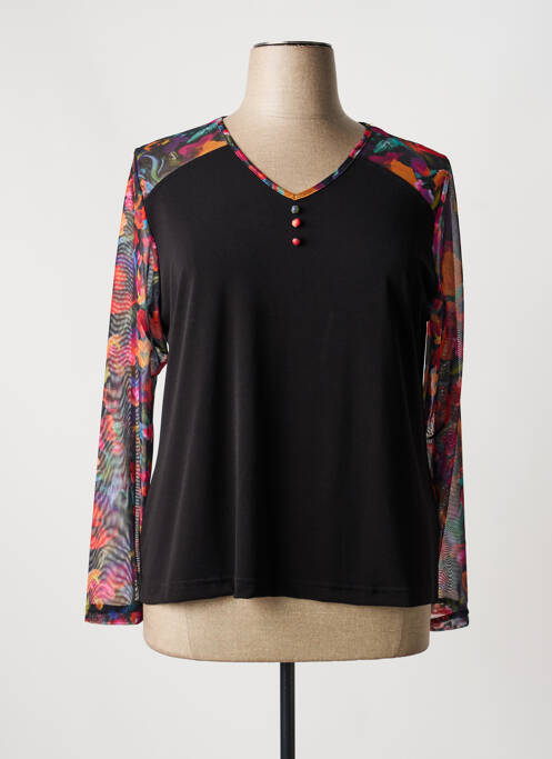 Top negru GRIFFON femeie