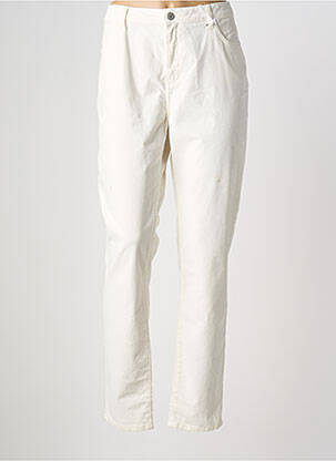 Pantalon slim bej KANOPE femeie