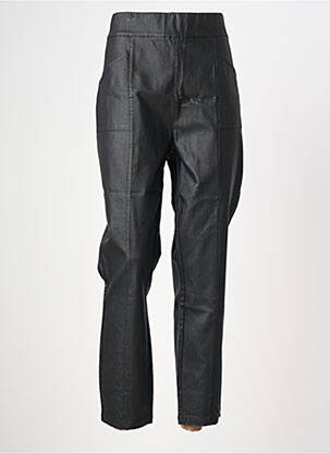 Pantalon drept elasticitate talie înaltă negru STREET ONE femeie