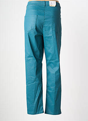 Pantalon slim țesătură acoperită mărime normală verde BETTY BARCLAY femeie