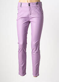 Pantalon slim talie joasă talie joasă violet STREET ONE femeie